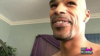 “Hey, watch this milf take on a huge black cock with deepthroat!”