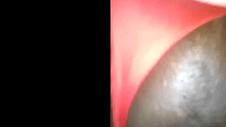 gozando dentro da buceta negona gostosa ficou cheia de leite