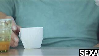 Beautiful Black Brazilian Babe Licks Cock And Nipples