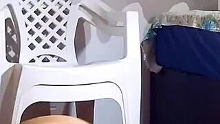 Feeling Exposed With Giant Dildo In Recording