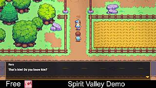 Wow, check out this crazy Spirit Valley demo in wild anime action!