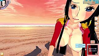 yo, wanna take control in this 3D hentai game with Boa Hancock POV?