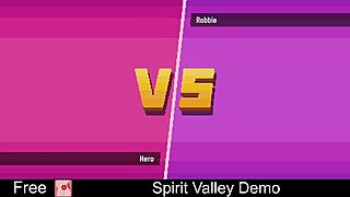 Wow, check out this crazy Spirit Valley demo in wild anime action!
