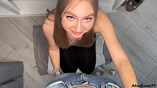 Amelie dubon made me cum with her handjob