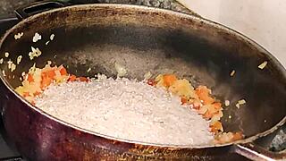 arroz biryani for dinner and then some wild anal action preview