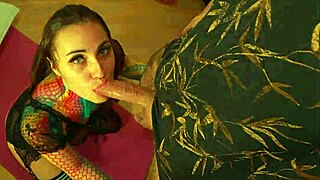 Watch Dynify give blowjobs for two days. Moaning with braces on her big tits?