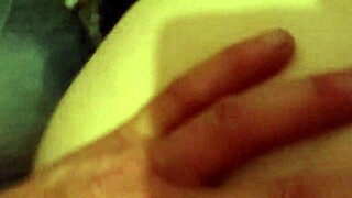 caught the hot redhead stepdaughter masturbating before doggystyle fucking her hairless pussy