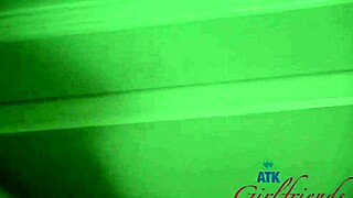 super hot venus vixen in pigtails sucks and rides hard on hairy pussy