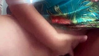 Fingering my shaved pussy in public.