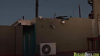 Latino Twink Bound in Police Uniform Receives Hardcore Bukkake Facial