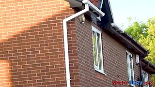 Newbie Sucks for First Facial!