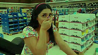Wow, MartinaSmith Squirts Wild at the Mall in Public Flashing Frenzy!