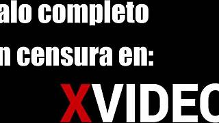 Femdom dominates husband in bathroom trailer