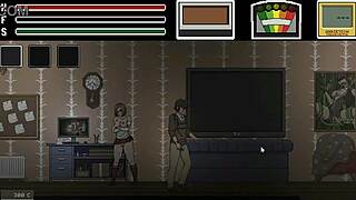 Man Bangs Pretty Lady in Lustful Hentai Game