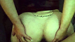 Curvy housewife inserts new toy into tight ass, loving anal assfucking