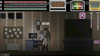 Man Bangs Pretty Lady in Lustful Hentai Game