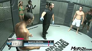 In the garage, the mother-in-law gives a sloppy blowjob to her lover