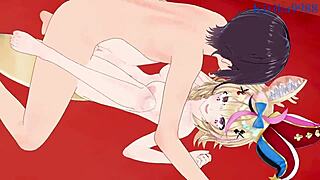 Himemori luna and omaru polka intense sex - hololive vtuber hentai