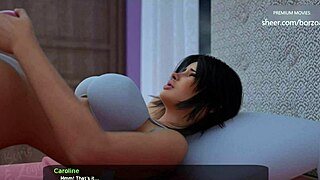 A lot of cum sprayed on my step sister's face in Milfy City