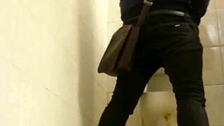 yo, wanna join us for some hot gay action in the toilet?