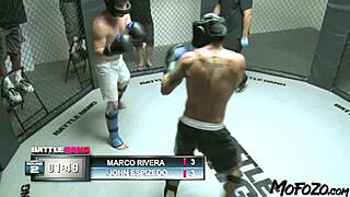 In the garage, the mother-in-law gives a sloppy blowjob to her lover