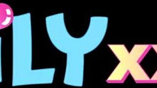 Cute teen Aria Banks deep throats a massive cock