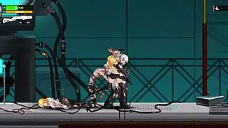 Ever wonder how a monster cock dominates in this wild anime game scene?