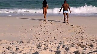 shayene samara enjoys a beach encounter with a big cock guy