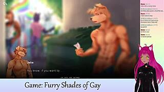 Vtuber Lewdneko Plays Furry Shades of Gay Part 1