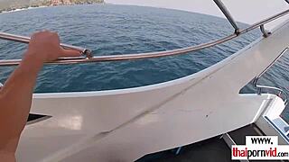 does thai girlfriend love raw outdoor fucking?