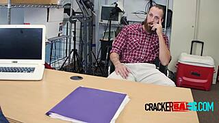 Can A Muscled White Bear Handle Huge Black Dong Pounding?