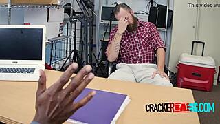 Can A Muscled White Bear Handle Huge Black Dong Pounding?