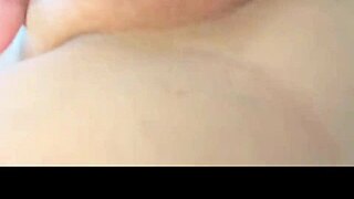 dj brisa slides pink vibrator into her ass