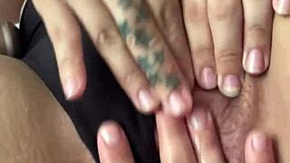 My cousin left my hand soaked in lube while masturbating her