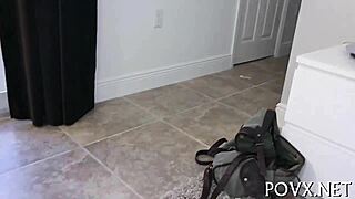 Real petite 18+ legal age teen 18+ager porn with tight pussy blowjob jizz!