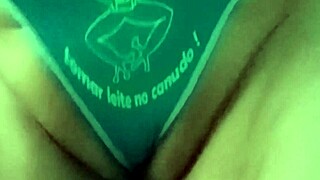 adorable chubby latina shows off cameltoe in spicy panties