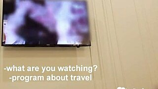 babysitter surprises me with an epic blowjob before riding hard