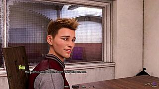 Husband caught me in his wife's bathroom, sneaky 3d hentai! 😜