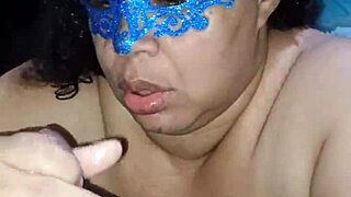 Tomando leite de pica with deep hairy muff diving and cum in mouth