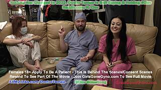 new hooters girl blaire celeste endures humiliating exam by dr stacy shepard at hospital.