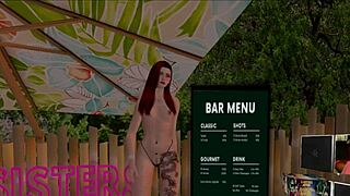 fox harker dives into ginger heat in second life masturbation