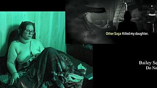 Naked Alan Wake 2 Play Through Part 21 - Are Those Big Tits Distracting You?