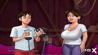 Teen cleanses through sex in summertimesaga episode e3 76