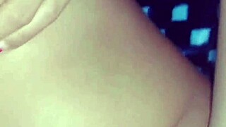 Damn, she's so wet riding her boyfriend's cock in closeup amateur action!