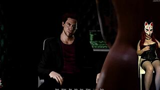 Milf In Hentai Game Receives Rough Blowjob And Sex With Natural Tits Exposed