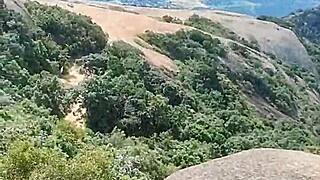 sexo nas montanhas da pedra grande, aventura deliciosa ao ar livre