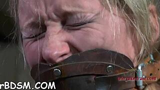 Caged Up Cutie Needs Some Rough Castigation Right Now for Her Behavior