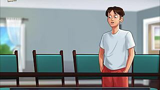 In summertime saga episode 180, the cartoon characters continue their adventures in the game.