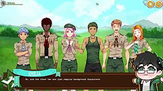 Yoshinori's pent up drive with scoutmaster at camp?