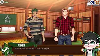 Yoshinori's pent up drive with scoutmaster at camp?